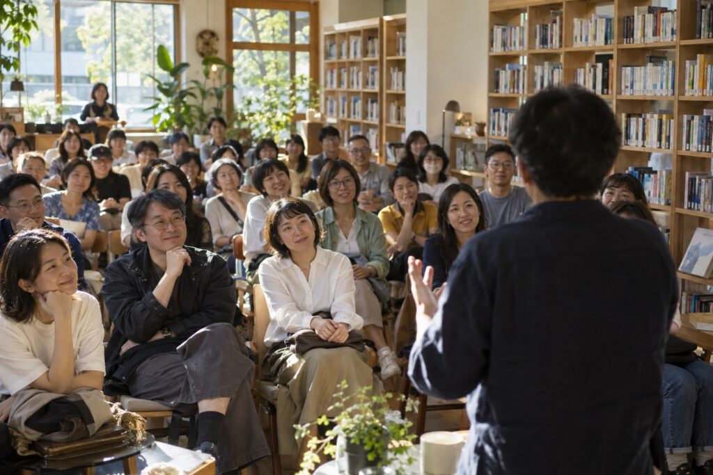 有光的圖書館：土庫《人生的50個夢想》演講的主題場景